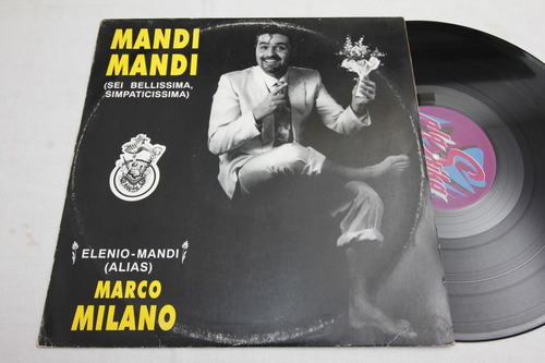 Vinilo Marco Milano Mandi Mandi 1994 Italia Italodance