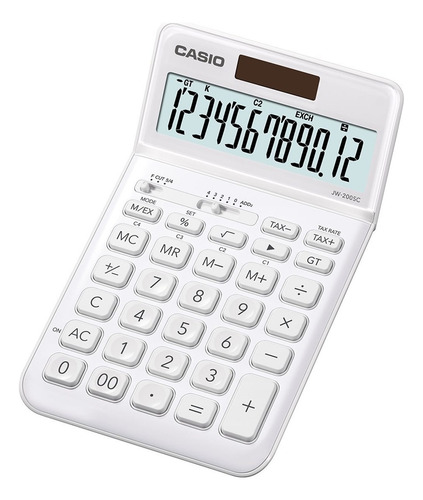Calculadora Casio Jw-200sc Pantalla Reclinable 12 Digitos