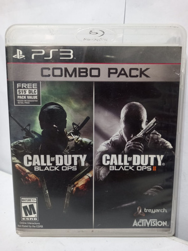 Jogo Call Of Duty: Black Ops (combo Pack) - Ps3 - Usado*