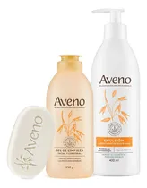Comprar Aveno Combo Cuidado Corporal Emulsión Gel Limpieza Jabón