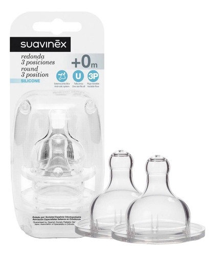 Pack De Tetinas Redondas + Jabon Para Biberones Suavinex