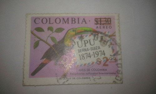Estampilla De Colombia