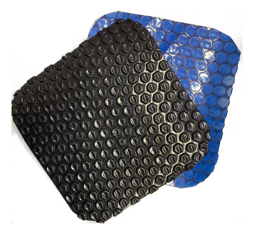 Capa Térmica Para Piscina Atco 330 Micras Preta E Azul 5,5x3