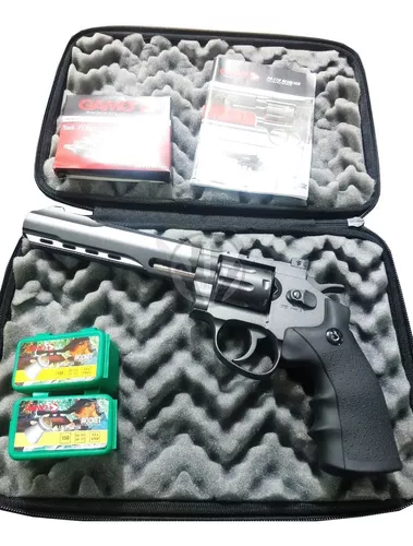 Revolver Gamo Pr-776 Co2 8 Tiros Copita Fullmetal Maletin