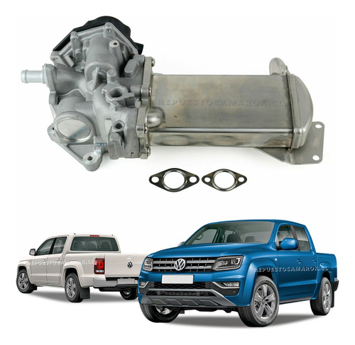 Enfriador Gases Con Válvula Egr Volkswagen Amarok 2.0 Tdi