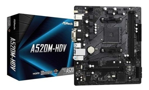 Board Asrock A520m-hdv