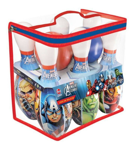 Brinquedo Jogo De Boliche Marvel Os Vingadores Da Lider 2151