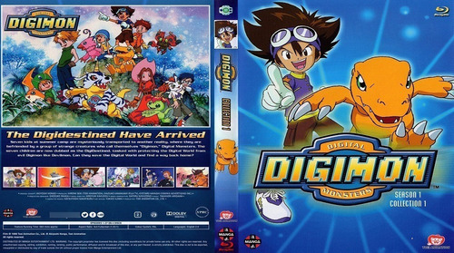 Digimon Temporada 1 Blu Ray Oficial