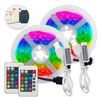 Comprar Tira De Luces Led Tira Led Luces Rgb 10m 5050 Multicolor Decoración Sala Tv