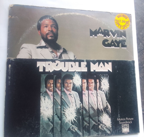 Vinilo Lp Marvin Gaye Trouble Man De La Película De 1972