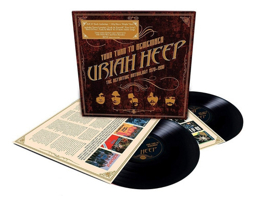 Vinil Uriah Heep Definitive Anthology 1970-1990