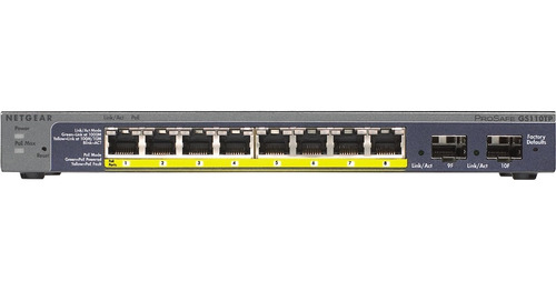 Conmutador Inteligente Gigabit Poe De 8 Puertos