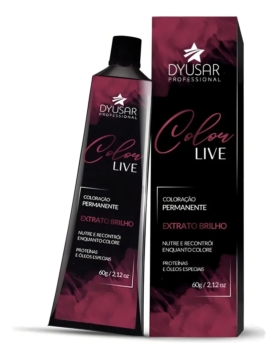 Tintura Cabelo Permanente Dyusar Cosméticos Tom 10,89 Vegano 60ml