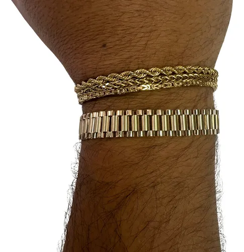 Pulsera rolex oro 14k precio hotsell