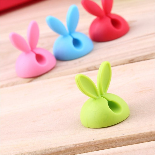 10 Pcs 4 Pcs Multipurpose Coelho Fone De Ouvido Cabo Cabo Fi