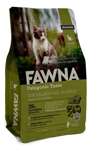 Alimento Fawna Para Gato Kitten Gatito Bolsa De 3kg