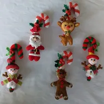 Comprar Adornos Navideños Para El Árbol De Navidad En Fieltro Muñeco