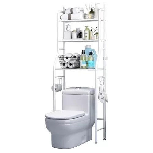 Organizador De Baño,mueble De 3 Niveles Ahorrador De Espacio