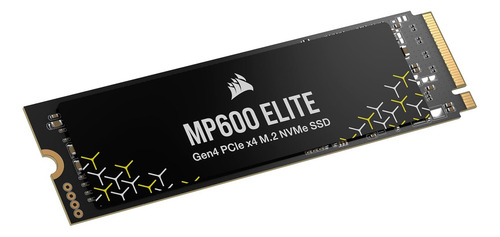Ssd 1tb Corsair Mp600 Elite M.2 Pcie Gen4 Nvme M.2 7000mb/s Color Negro