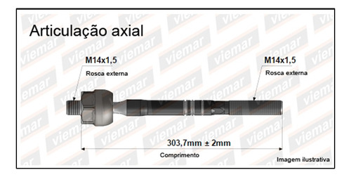 Puntero De Cremallera Volkswagen Polo 2002 //fox 2003 /dm