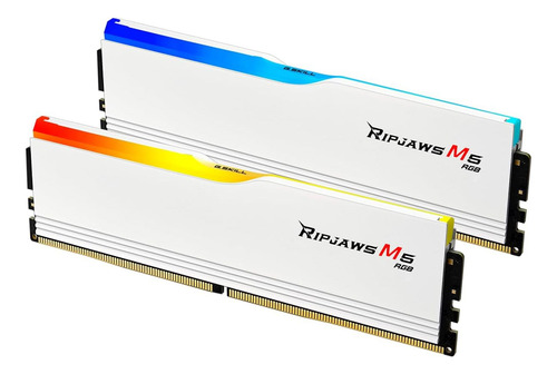 Memoria 32gb Ddr5 6400mhz G.skill Ripjaws M5 Neo Rgb White