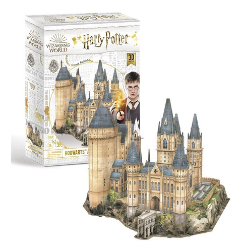 Torre Astronomia Hogwarts Harry Potter Puzzle 3d 243 Piezas