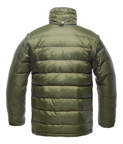 Imagen 3 de 6 de Campera Cacique Nevada Ripstop Impermeable Duvet - 2 En 1