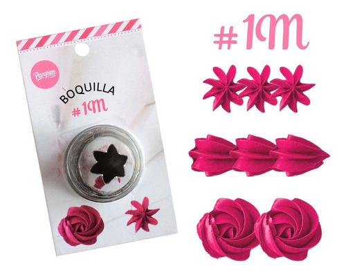 Boquilla / Pico 1m Parpen Para Decorar Tortas - Prya