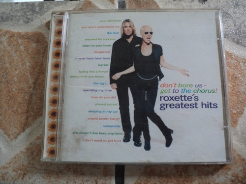 Cd Roxette Greatest Hits Don't Bore Us Get To The Chorus