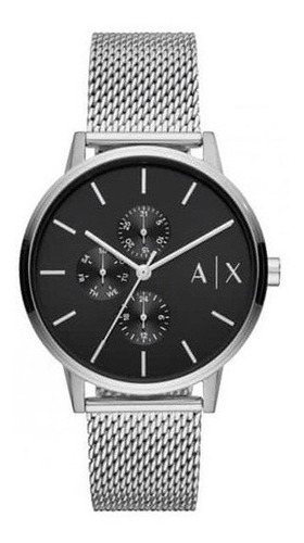 Reloj Armani Exchange Ax2714 Plata Negro Hombre