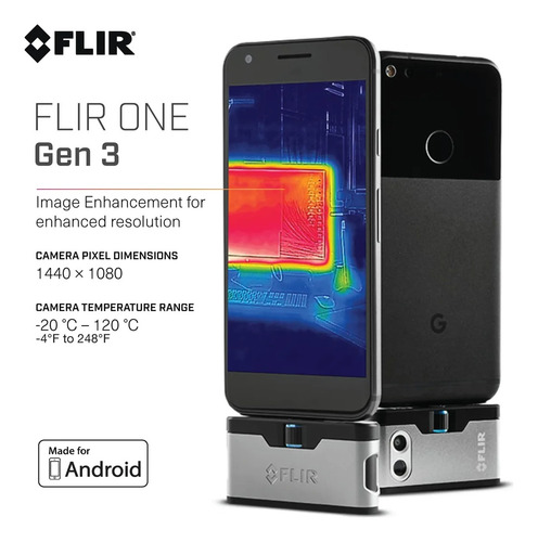 Cámara Térmica Flir One Pro Gen 3 Para Smartphones( Tipo C )