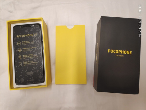 Pocophone F1 6gb 128gb 6.18'' Dual Sim Fingerprint Black