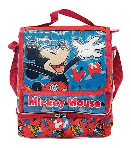 Lunchera Termica Mickey Mouse Disney Original Infantil 
