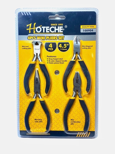 Set Mini Alicate 4.5  Hoteche 