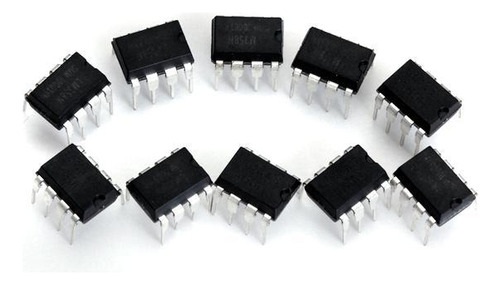 2x 10pcs Lm358n Mini Amplificador Operacional Dual De 8