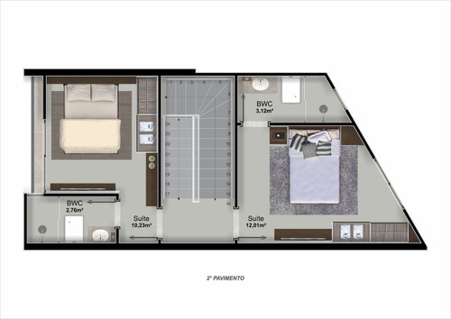 Imagem 6 de 9 de Sobrado Triplex Em Camboriú