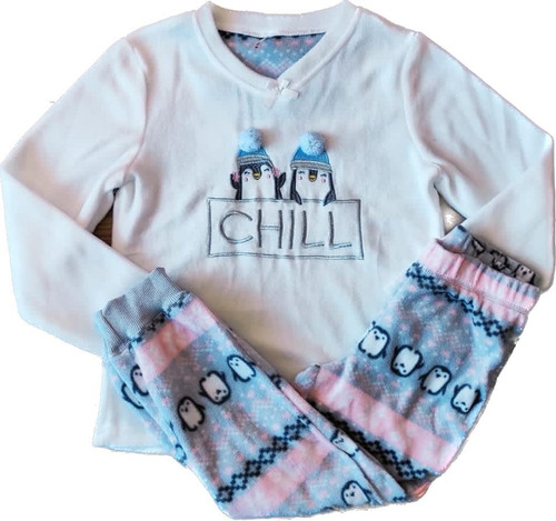 Pijamas De Polar Para Niñas - Invierno