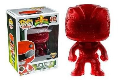 Funko Pop Power Rangers/ Red Ranger Traslúcido 