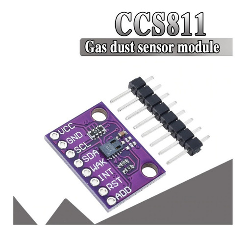 Sensor De Gas Co2 Dióxido De Carbono Ccs811 Cjmcu-811 Ityt