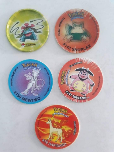 Tazos Pokemon De Sabritas (Usado)