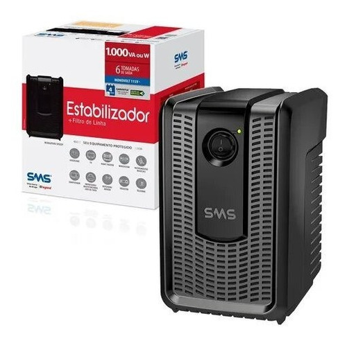 Estabilizador 1000va 110v Revolution Speedy Sms 16621