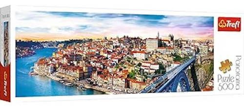 Rompecabezas Puzzle Trefl Panorama Oporto Portugal De 500 Pz