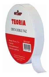 Cinta Doble Faz Teoría+ 18mm X 17m X6