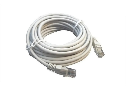 Cable De Red Patch Cord De 10mts - Conector Rj45