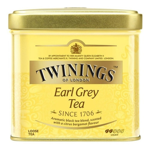 Twinings Té Negro Hoja Lata Lady/earl Grey/breakfast 100 Gr 