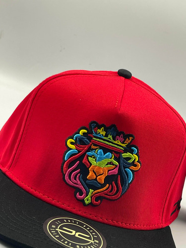 Gorra Jc Hats Rey Colores Red | Diseño Exclusivo Ajustable Rojo Ajustable