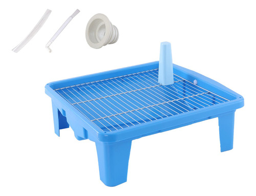 Toalete Do Treinamento Da Malha, Suporte Da Almofada Do Azul