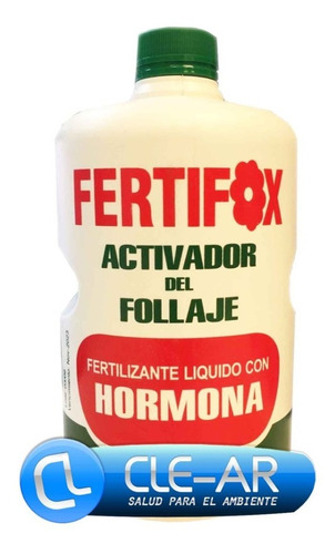 Fertifox Activador De Follaje 1 Ltr Cuidado Plantas Cdi1914