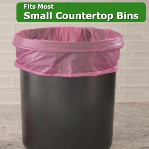 Bolsas De Basura De 4 Galones (420 Bolsas) Bolsas Pequeñas P