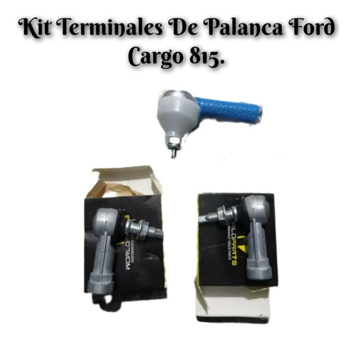 Kit Terminales De Palanca Ford Cargo 815.